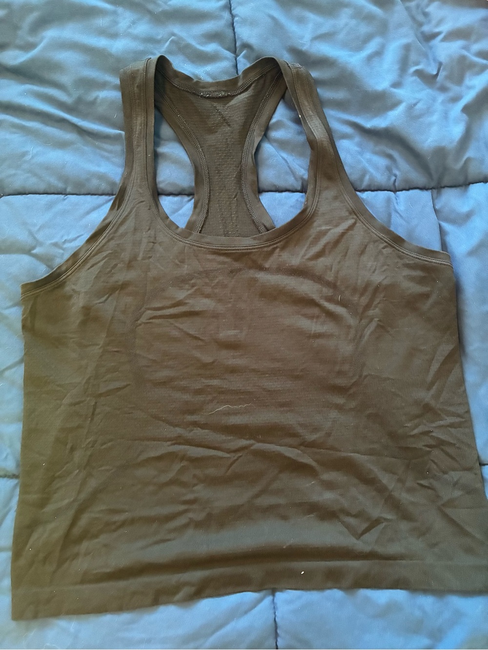 lululemon athletica Black Racerback Training Tank